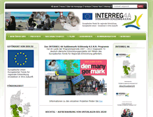 Tablet Screenshot of interreg4a.de